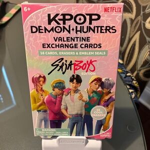 KPOP Demon Hunters Valentine Exchange Cards - Saja Boys Edition